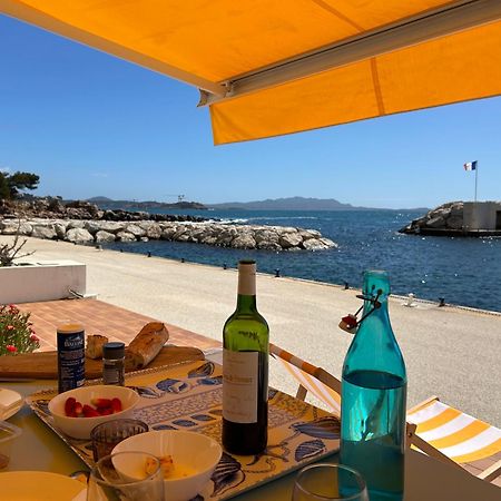 Horizon Bleu Bandol : Appartement Pieds Dans L'Eau Eksteriør bilde
