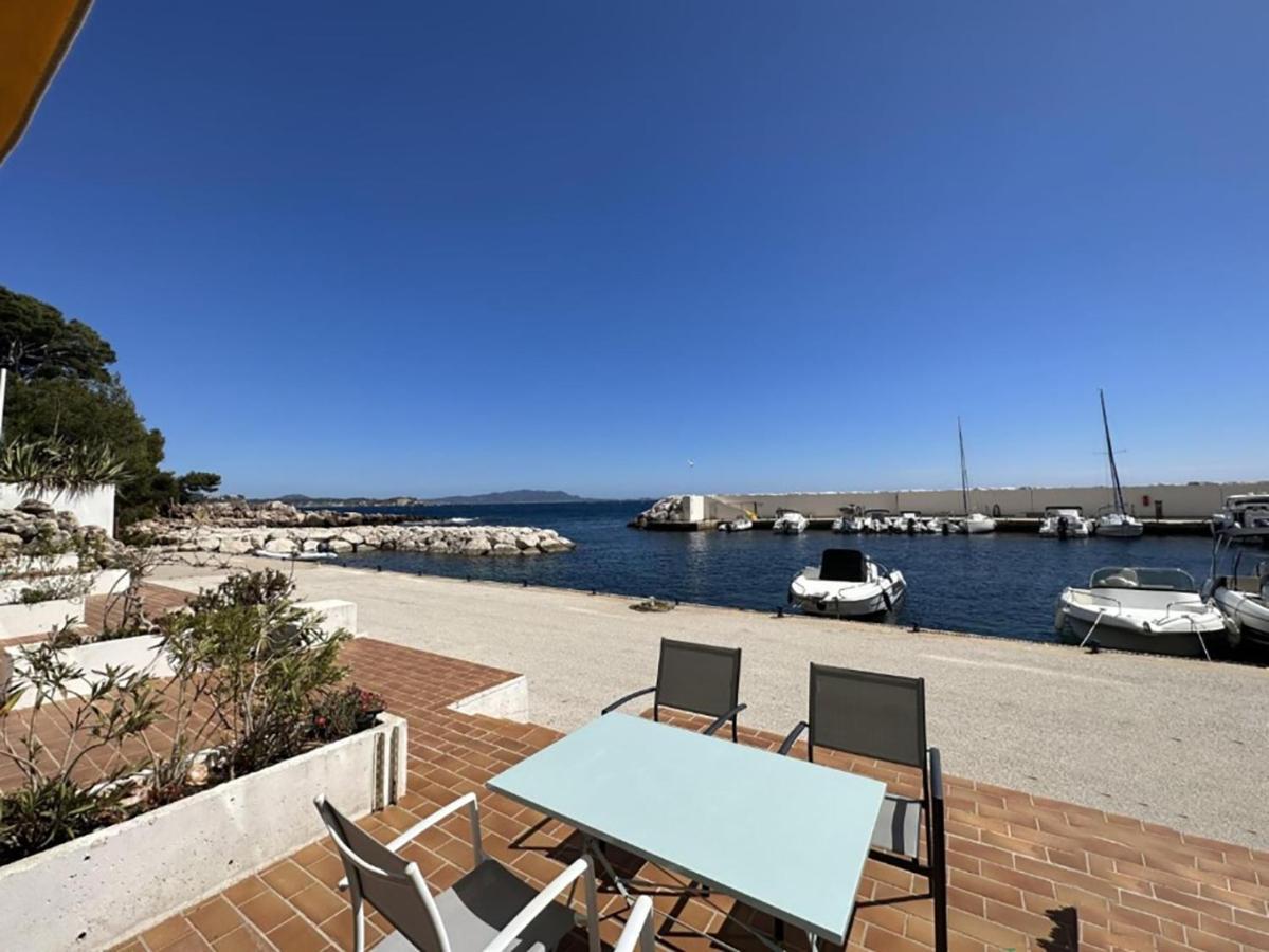 Horizon Bleu Bandol : Appartement Pieds Dans L'Eau Eksteriør bilde