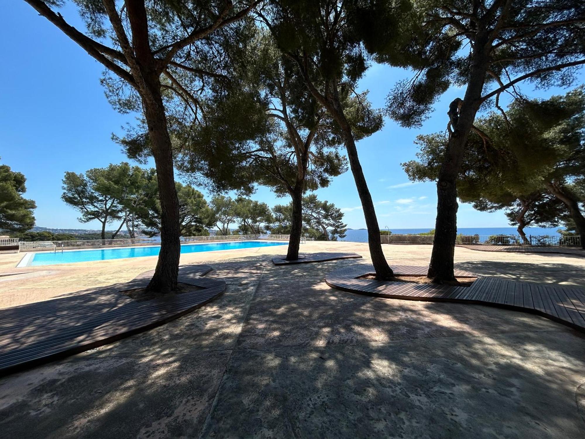 Horizon Bleu Bandol : Appartement Pieds Dans L'Eau Eksteriør bilde