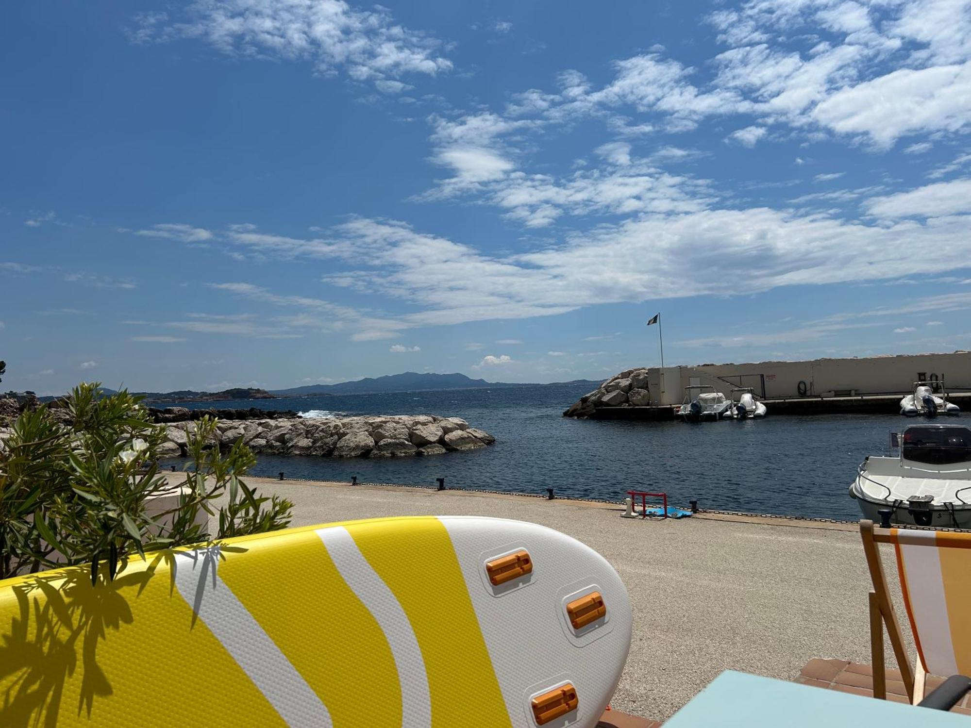 Horizon Bleu Bandol : Appartement Pieds Dans L'Eau Eksteriør bilde