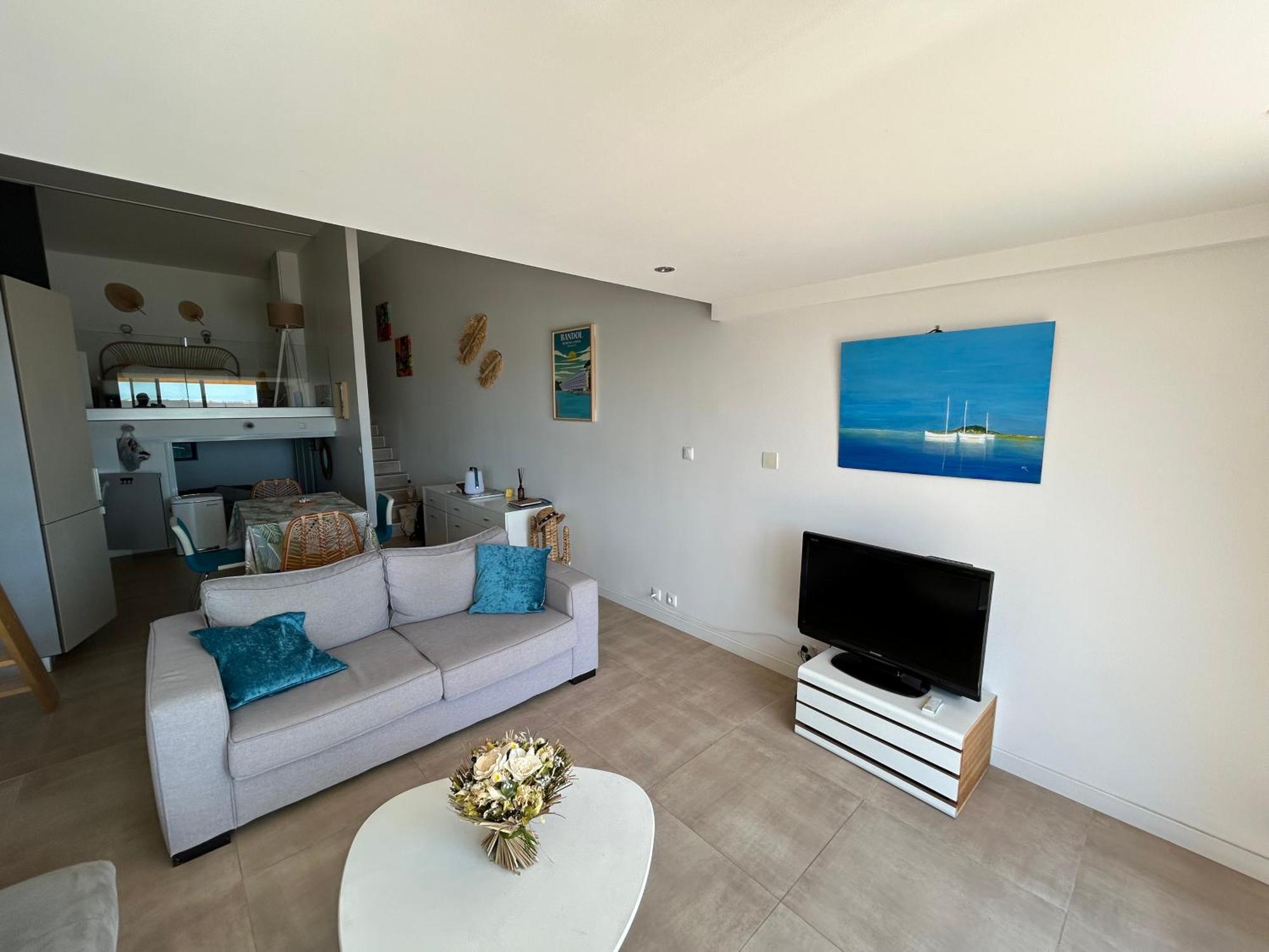 Horizon Bleu Bandol : Appartement Pieds Dans L'Eau Eksteriør bilde
